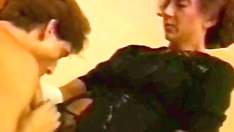 Adorable mature 108+ giving a hot brunette ass fucking