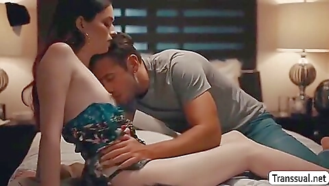 Step-fam with a blonde and a brunette sex babe in a kinky one