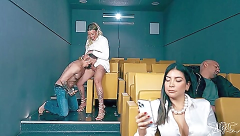 Big ass blonde slut has an intense ass fuck in hd video