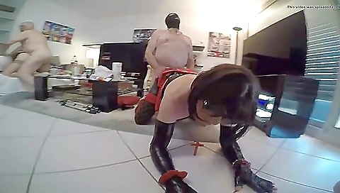 Anal mature shemale gets fucked hard in amateur porn